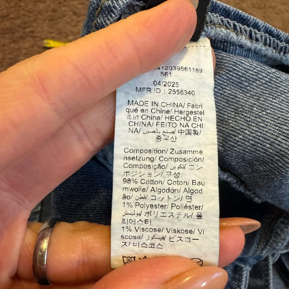 SHEIN Denim Romper Sleeveless Size L 8 10 - Picture 10 of 11